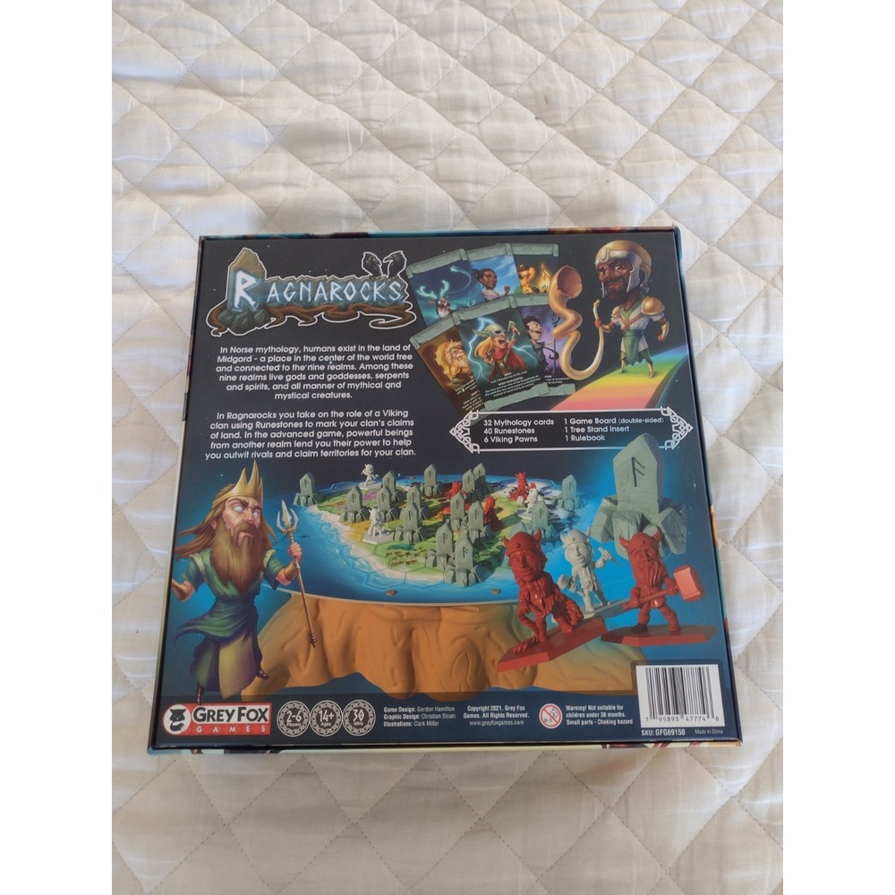 RAGNAROCKS Board Game Winds of Chaos Promo Pack KICKSTARTER 2021 Grey Fox - Picture 3 of 8